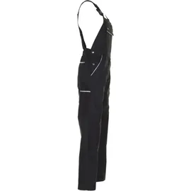 Planam Canvas 320 Latzhose Schwarz/Schwarz, 54