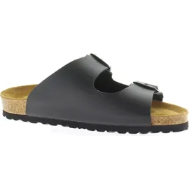 LONGO Pantoletten in schwarz 45 - Schwarz