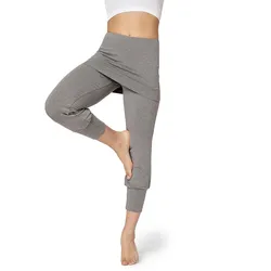 Yoga Hose 3/4 mit Rock BLV50-276 - Medium Melange - L