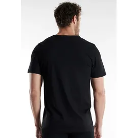 Bugatti T-Shirt 2Er Pack Bari in schwarz-dunkel-uni | Gr.: XXL