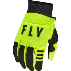 Fly Racing F-16 2023 Motocross Handschuhe, schwarz-gelb, Größe XS für Männer