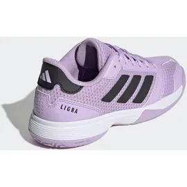 adidas Ligra 8 Indoor Kinder Handballschuhe, lila, Größe 38 2/3 - 38 2/3