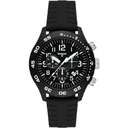 Traser H3 Active Lifestyle Collection P67 Officer Chronograph Pro 102370 - schwarz - 46mm