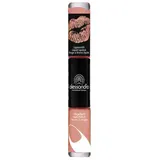 Alessandro Perfect Pair 2in1 Lippenstift & Nagellack Mousse au Chocolat, 10 ml