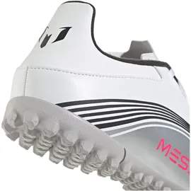 adidas F50 Messi Club TF Herren cloud white/lucid red/silver met. 40 2/3
