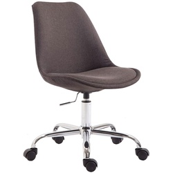 TPFLiving Bürostuhl Toulon Stoff Taupe