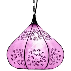 Marrakesch Orient & Mediterran Interior Kabir 0-flg. 35 cm rund lila