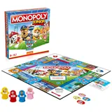 Winning Moves Monopoly JUNIOR LA PAT'PATROUILLE - Gesellschaftsspiel ab 5 Jahren - Brettspiel - Französische Version