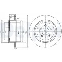 Delphi Bremsscheibe BG4159