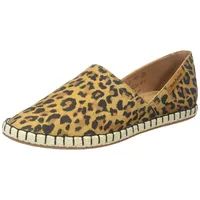 Hush Puppies Damen Mim Espadrille Flacher Slipper, Leopard, 38 EU