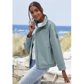 ELBSAND Softshelljacke Damen cyanblau Gr.S/36
