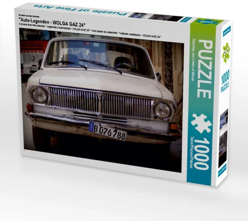 "Auto-Legenden - WOLGA GAZ 24" - CALVENDO Foto-Puzzle - 1000 Teile