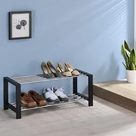 Idimex Arina 80 x 32 x 30 cm schwarz / schwarz