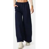 pm selected Marlenehose Sportlich Blau 34