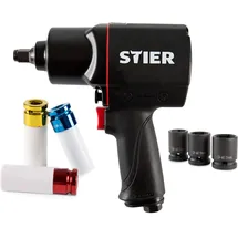 Stier Schlagschrauber-Satz 17-BBS, mit 1/2" Antrieb, 8-teilig