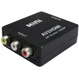 Maxtrack AV auf HDMI Konverter CS 37 L 1920 x 1080 Pixel Schwarz