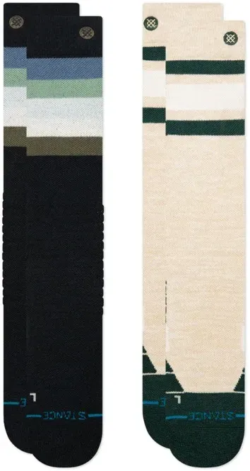 STANCE MALIBOO MID WOOL SNOW 2er Pack Socken 2026 multi - 38-42