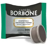 Caffè Borbone, Dek - Entkoffeinierte Kaffeemischung - 100 Kapseln - Kompatibel mit Kaffeemaschinen der Marke Lavazza®* Espresso Point®*