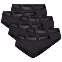 Puma Everyday Brief Men Herren Unterhose Pant Unterwäsche 6er Pack schwarz S