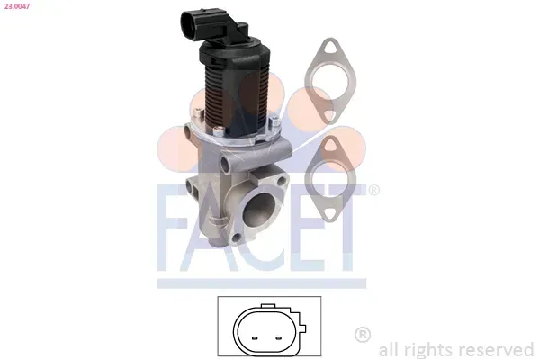 FACET AGR-Ventil 230047 für LANCIA ALFA ROMEO Fiat