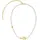 Lacoste Perlenkette MATCHPOINT Gelb/Goldfarben/Weiß Edelstahl
