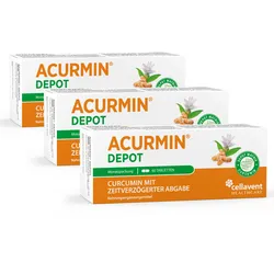Depot-Kurkuma Tabletten mit verzögerter Curcumin-Freisetzung – Acurmin DEPOT 180 Stück / 3 Monate