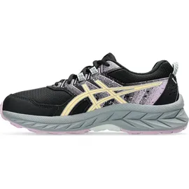 Asics 1014A276 - Pre Venture 9 GS Black/Light ORANGE Gr. 6,5B