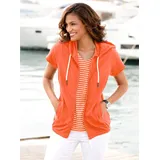 Casual Looks WITT WEIDEN Sweatjacke in orange | Gr.: 40