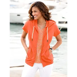 Casual Looks WITT WEIDEN Sweatjacke in orange | Gr.: 40