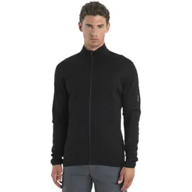 Icebreaker 560 Realfleece Elemental Ii Reißverschlusspullover - Black - XL