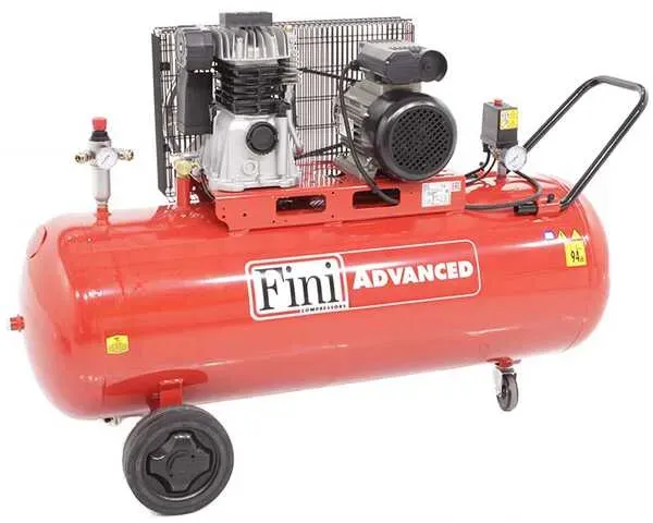 FINI ADVANCED MK 103-150-3M - Elektrischer Kompressor mit Riemenantrieb 230V - 3 PS - 150 Lt