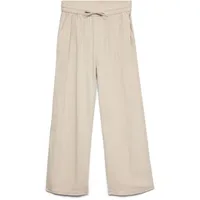Vero Moda VMCAIA MW Wide Pant Schlupfhose Beige XL