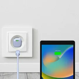 PURO Reiselader 20W USB-C Wall Charger - GaN technology, Blau