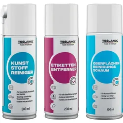 TESLANOL Autopflege-Sprays-Set, 3-teilig