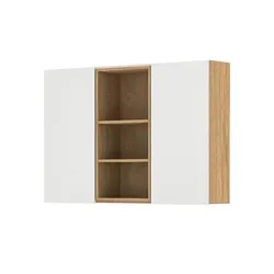 Hängeschrank  White Oak , holzfarben , Maße (cm): B: 145,4 H: 100