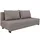 Homesy Schlafcouch mit Bettkasten 2-Sitzer Grau
