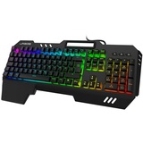 uRage Exodus 800 Mechanical Gaming Keyboard, LEDs RGB, Gaote Outemu BLUE, USB, DE (186057)