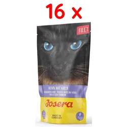 JOSERA Hähnchenfilet mit Kalbfleisch 16x70g
