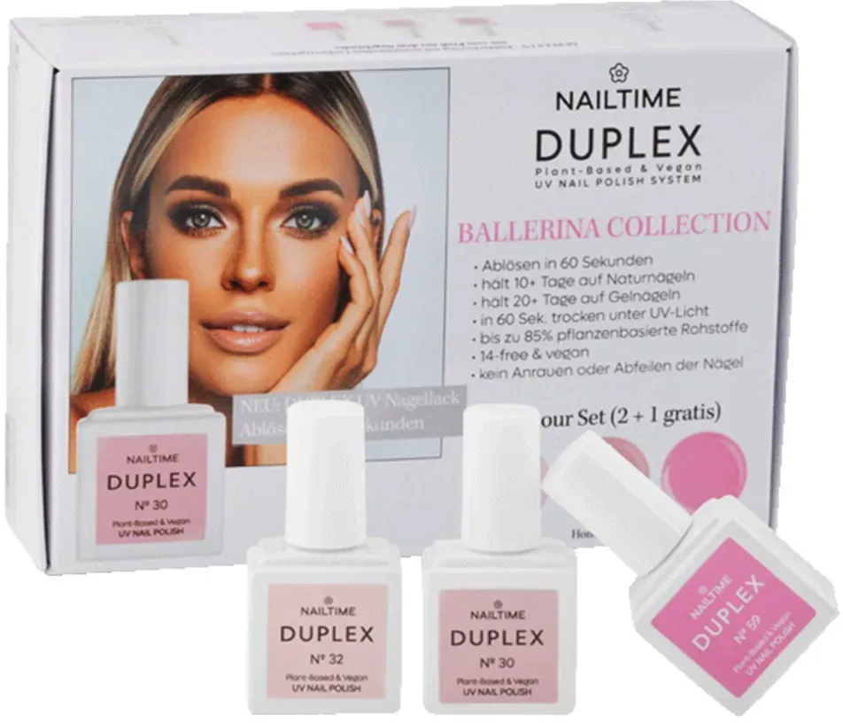 Duplex Ballerina Collection = Nail Polish 30 + Nail Polish 3