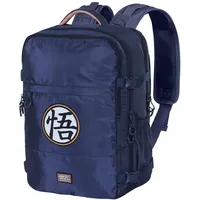 Karactermania Dragon Ball Symbol-Mercury Rucksack Handgepäck Flugzeug 40x20x25cm, Mehrfarbig, Kapazität 20 L