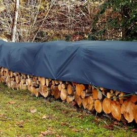 casa pura Abdeckplane 6 x 10 m Blau