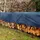 casa pura Abdeckplane 6 x 10 m Blau