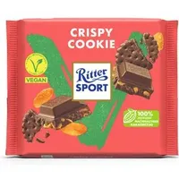 Ritter-Sport Tafelschokolade Crispy Cookie, vegan, 100g