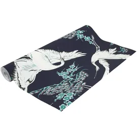 Superfresco Easy Kranich - Dunkelblau - 10mx52cm