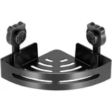 Duschablage Eckregal - Wandmontage Duschkorb Für Duschgel Shampoo - Schwarz Eckregal Ohne Bohren Für Dusche Bad Küche Toilette Und Badewanne