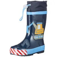 Playshoes Gummistiefel Baustelle Blau 22/23