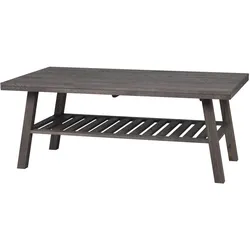 Couchtisch Brooklyn, Eiche, 130x75x52cm, Eiche Dunkelbraun