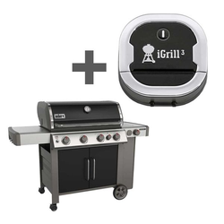 Weber Gasgrill Genesis II EP-435 GBS + iGrill 3 Schwarz