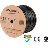 LANBERG LBGLCF530C0305BK - Cat.5e Verlegekabel, F-UTP, schwarz, 305 m