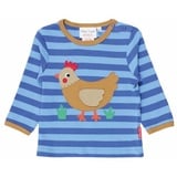 Toby Tiger Langarmshirt mit Huhn-Applikation 1 St